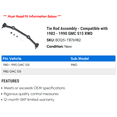 thumbnail image 2 of Tie Rod Assembly - Compatible with 1982 - 1990 GMC S15 RWD 1983 1984 1985 1986 1987 1988 1989, 2 of 2