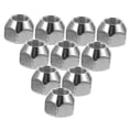 thumbnail image 4 of RENACLIPY Écrous de Crantage 10Ensemble pour Pneus de Remorque Acier au Carbone Argent Rond Durable, 4 of 8