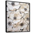 thumbnail image 2 of Designart "Moments Of Vivid Poppy Minimalism II" Poppies Floater Framed Canvas Prints, 2 of 5