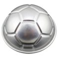 thumbnail image 2 of Outdor Aluminum Cake Pan Football Theme Baking For Birthday Party, 2 of 6
