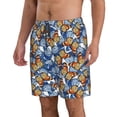 thumbnail image 2 of Disketp Men's Swim Trunks Hawaiian Breathable Surf Beach Swimsuits Mesh Lining Beach Shorts with Pockets-Colorful Butterfly1, 2 of 7