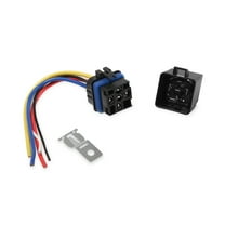Mr Gasket 40100G Waterproof Relay 12V DC/30 Amp Continuous/40 Amp Momentary 7 in. Long Wiring Pigtail Waterproof Relay