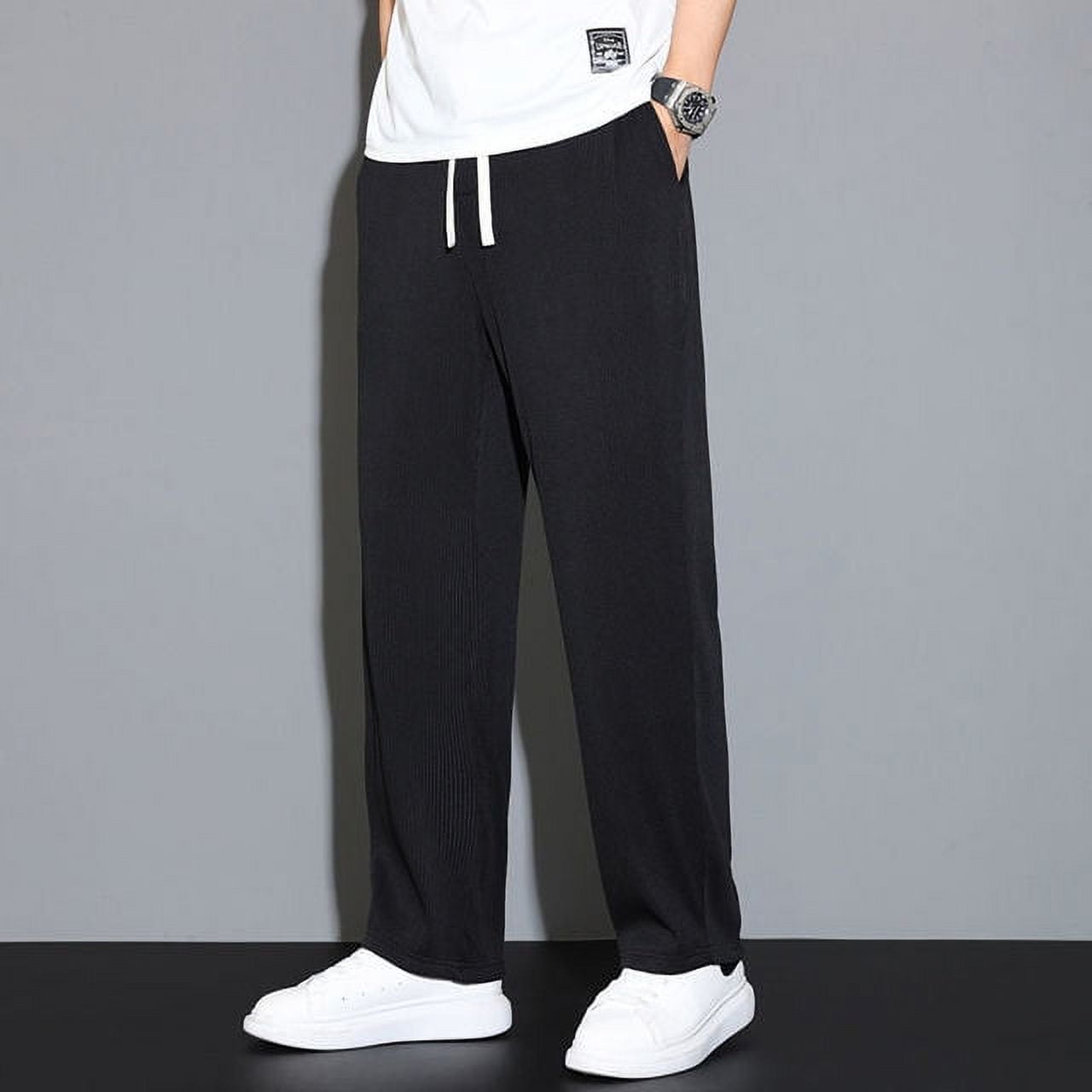 Drape-Ice-Silk-Pants-Men-s-