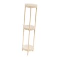 thumbnail image 3 of Almencla Plant Stand Indoor Plant Shelf Ornament, Space Saving Multipurpose Flower Display Rack, Flower Corner Rack for Patio Entryway 3 Tier, 3 of 8