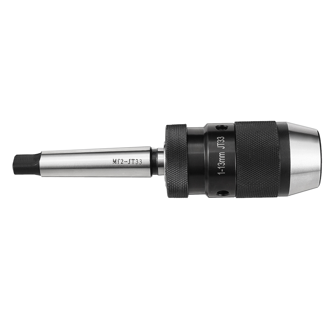 1mm-13mm MT2-APU13 Model S20 Self-Tighten Keyless Drill Chuck w MT2-JT33 Arbors