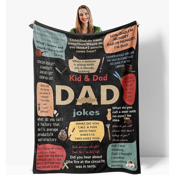 LHSHID Dad Gifts from Daughters Son Blanket Flannel Soft and Comfortable Anti static Bed Sofa Blanket 30x40in