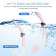 thumbnail image 3 of Snorkeling Set Wide View Diving Mask Dry Top Snorkel Set, 3 of 6