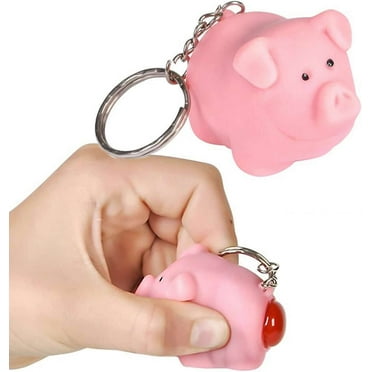 Ned the Naughty Pig Keychain [Toy]