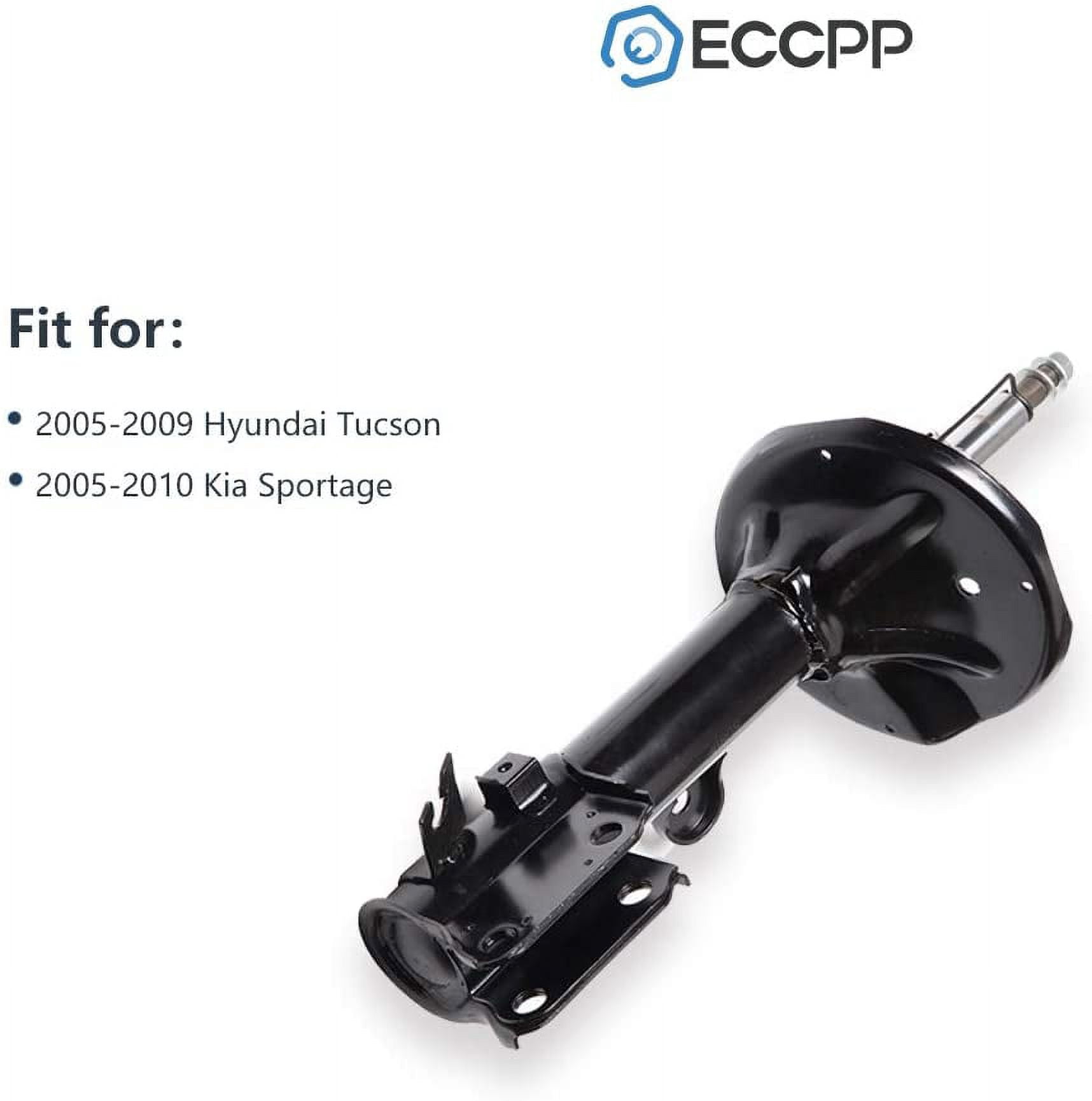Shocks Struts,ECCPP Front Rear Shock Strut Absorbers Kits Compatible with 2005 2006 2007 2008 2009 for Hyundai Tucson,2005 2006 2007 2008 2009 2010 for Kia for Sportage 334502 72219 334504 72221