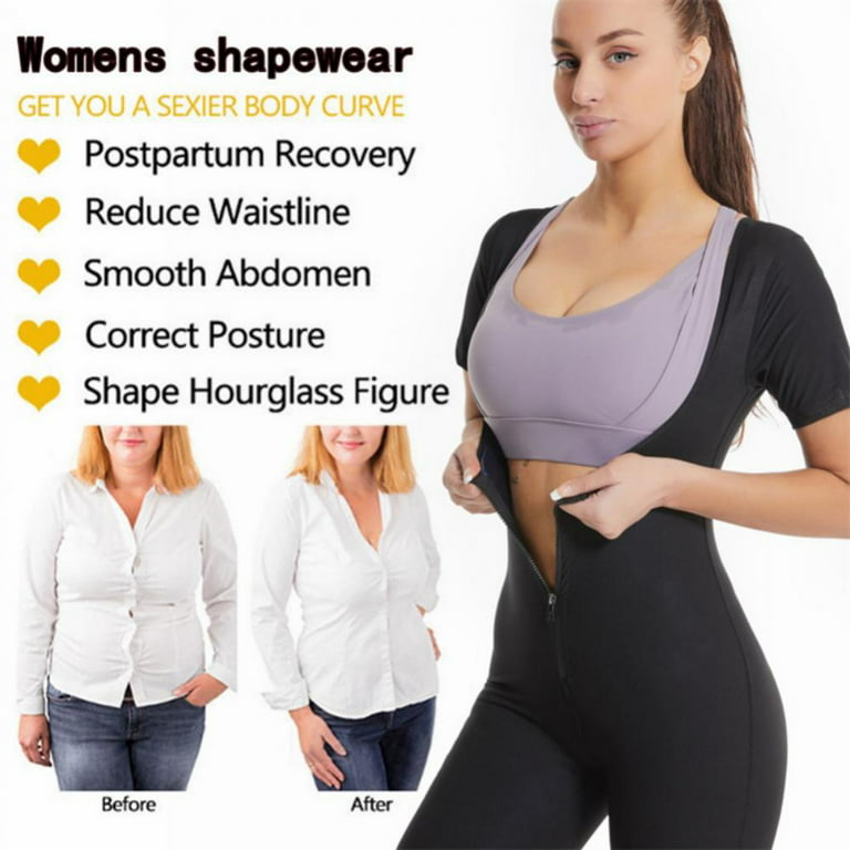 Slimming Burn Fat Corrective Bodysuit L to XXXL Postpartum Shapewear Women