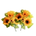 thumbnail image 5 of GOOHOCHY Fall Artificial Flowers Multi Color Tabletop Decor 5Pcs Business Owners, 5 of 8