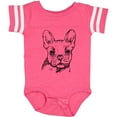 thumbnail image 3 of Inktastic French Bulldog Portrait Boys or Girls Baby Bodysuit, 3 of 5