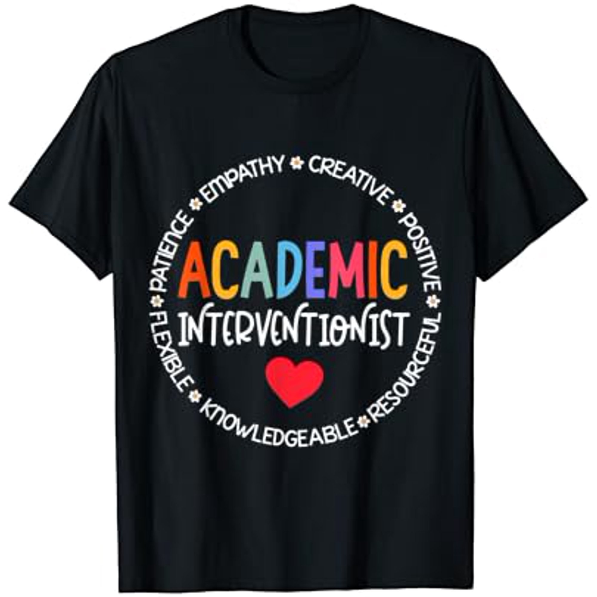 True Vibe Academic Interventionist Support Education Student success T-Shirt