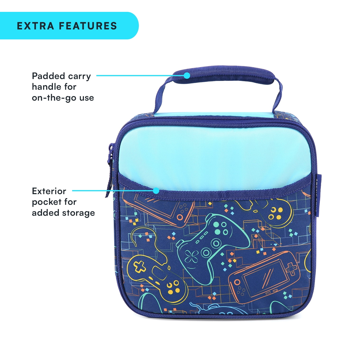 Arctic Zone Combo Lunch Box, Electric Controller, Includes Food Container, Water Bottle, and Ice Pack