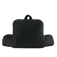 thumbnail image 5 of Mainstays Faux Fur Plush Backrest Pillow, Black, 5 of 5