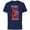 Navy, variant on Marvel Venom: Let There Be Carnage Blue Red Overlay Standard - Short Sleeve Cotton T-Shirt for Adults - Customized-Charcoal