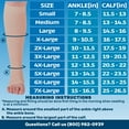 thumbnail image 4 of (3 Pairs) Sheer Open Toe Women Compression Socks 15-20 mmHg Beige, 3X-Large, 4 of 5