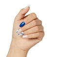 thumbnail image 2 of KISS imPRESS Design  Press on Nails, Free Soul, White, Medium Almond, 30 Count, 2 of 11