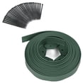 thumbnail image 4 of Borde de jardín flexible negro 10 M verde altura 5 CM + 30 estacas, 4 of 5