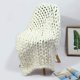 thumbnail image 4 of 80X100,Beige A Cuadros De Punto Grueso A Cuadros De Punto Grueso A Cuadros De Punto Manta De Tiro Tejida A Mano De Lana Gruesa A Cuadros De Punto Grueso A Cuadros, 4 of 5