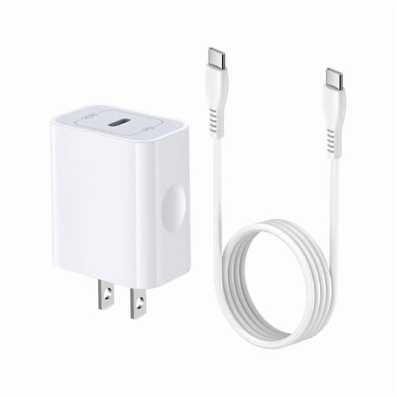 can 20W for Samsung Fast Charging Block USB C Power Adapter for Galaxy S26 Ultra ,Android Wall Plug Brick Type C Block with Type C to C Cable