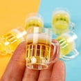 thumbnail image 3 of 12 Pcs Simulation Beer Mug Mini Shot Glasses Mugs Models Tiny House Dolls Cup Decorate Resin, 3 of 6