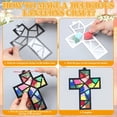 thumbnail image 3 of Juego de 24 juegos de papel tisú Craft Kit Sinload Christian Cross Fish, 3 of 7