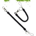 thumbnail image 2 of Porte-clés en Spirale Extensible Porte-Clés Rétractable en Plastique Ressort 4Pcs, 2 of 8