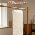thumbnail image 4 of Milisten 6Ud Fabric Sample Organizer White Hanging Rack for Textile Store and Retail Sample Management, 4 of 8