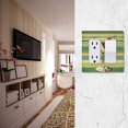 thumbnail image 5 of Yayeee Rocker Switch Wall Plate 1-Gang 4.6"x2.9" Home Decorative Outlet Cover, Colorful Martini, 5 of 6