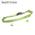 thumbnail image 2 of Cinturón digital para correr, triatlón, maratón. No se requieren alfileres. Cinturón para correr ajustable, verde, 2 of 5