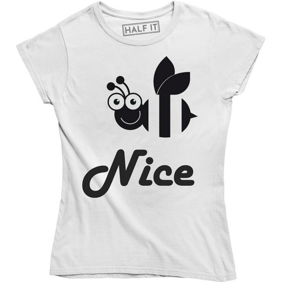 Bee Nice Pocket Honey Environment Good Vibes Vegan Kind Funny Tee Shirt