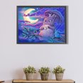 thumbnail image 4 of 5D bricolaje taladro redondo completo diamante pintura Totoro decoración del hogar arte artesanal FLhrweasw Nuevo, 4 of 9