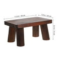 thumbnail image 2 of BESTYASH Kids Kitchen Step Stool Small Sitting Stool Wood Versatile Usage Outdoor Use 1Set, 2 of 8