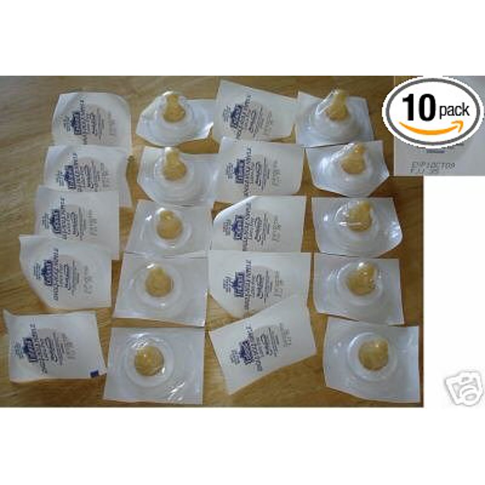 10/pk Standard Flow Soft Disposable Nipples, Disposable And New In