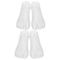 2 Pairs Foot Models Adult Shoe Display Inserts Sock Display Holder