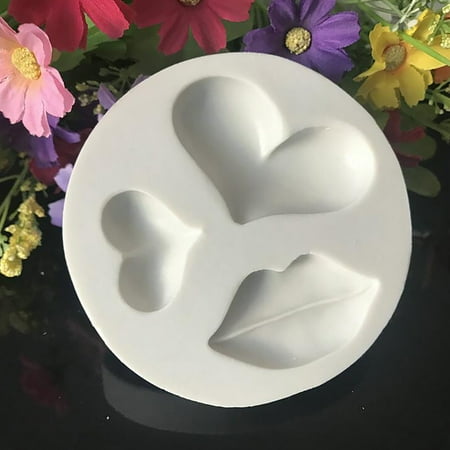 

Yedhsi Cake Mould Sweet Silicone Cake Mold Tanabata Valentine s Day Love Lips Chocolate Baking DIY