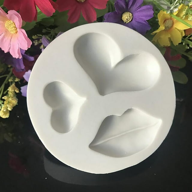 TIMIFIS Disc Rack Sweet Cake Tanabata Valentine's Day Lips Chocolate Baking DIY Kitchen Gadgets