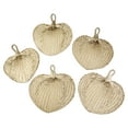 thumbnail image 2 of Koyal Wholesale Natural Raffia Hand Fans, Set of 120, Bulk Pack, Palm Leaf Hand Fans, Buri Fans, Handmade Raffia Fans, 2 of 5