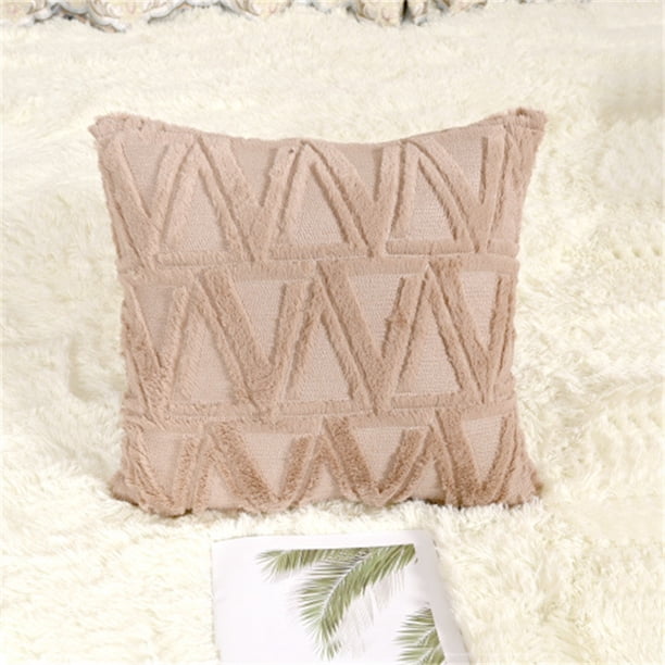 Cojín Funda corta Almohada Respaldo Otoño e Invierno Fiudx