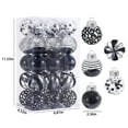 thumbnail image 4 of Cheapark 30-Piece Large Shatterproof Christmas Balls - Clear Plastic Boho Style for Tree Hanging, Delicate Ornament Set for Xmas Party & Home Holiday Decor, 4 of 7