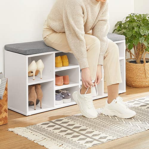 Shoe seat hotsell and storage