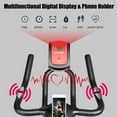 thumbnail image 4 of Gymax Indoor Cycling Bike Workout Stationary Exercise Bicycle Belt Dive Bike, 4 of 10