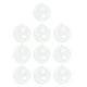 thumbnail image 1 of 10 Uds bolas de Navidad rellenables bolas de plástico transparente adornos manualidades DIY esferas navideñas colgantes bolas transparentes, 1 of 6