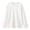 White, variant on YUANxueke Boys Cotton Tee Shirts Casual Long Sleeve Crewneck Basic Solid Color Soft Comfy T-shirts for 4-16 Years