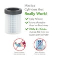thumbnail image 5 of Tovolo Mini Ice Cube Maker Mold, Squeeze and Release, Set of 2, 5 of 8