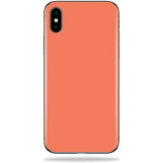 MightySkins APIPHXS-Solid Salmon Skin Decal Wrap for Apple iPhone XS Sticker - Solid Salmon