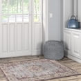 thumbnail image 4 of Lennox 3' x 5' Washable Accent Rug, Pale Blue and Ivory, 4 of 7