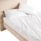 thumbnail image 1 of Juego Sábana Esencial Blanca Liso Queen Size Suave Concord, 1 of 2