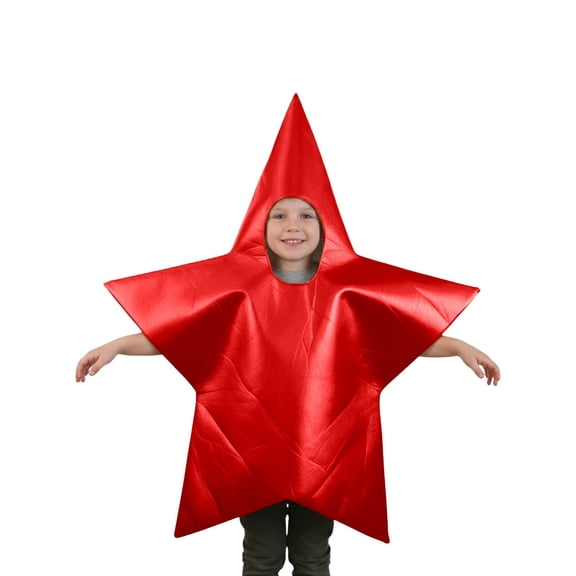 DHFJKG Court Star Dress Up Onesie For Kids Unisex Christmas Halloween Party Dress Up Wear With Shining Star Holiday One-Pieces